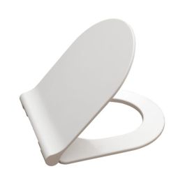 Wc deska D shape slim duroplast, sc, take off, bela, C9 Gepard 