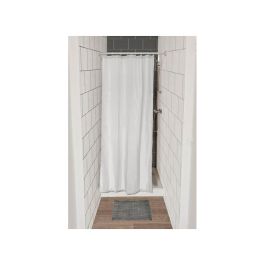 Zavesa za tuš 120x180, POLYESTER, bela 
