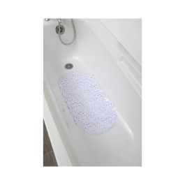 Podloga za kopalno kad PVC 69x36 cm, bubble bela
