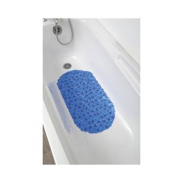 Podloga za kopalno kad 69x36 cm, bubble temno modra

