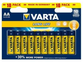 VLOŽEK BAT. LONGLIFE 10 AA (Double Blister)