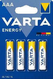 VLOŽEK BAT. ENERGY 4 AAA LR03