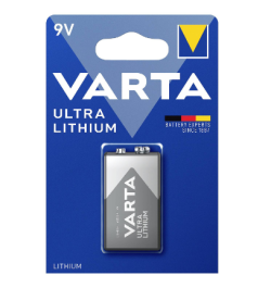 VLOŽEK BAT. VARTA LITHIUM 9V