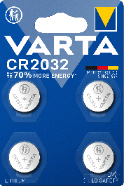 VLOŽEK BAT. CR2032 4/1