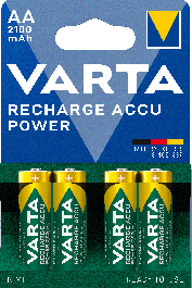 VLOŽEK BAT. ACCU AA R2U 2100 mAh 4/1