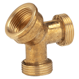 Medeninasti razdelilni kos 19mm (3/4"), 26,5 mm (G 3/4")