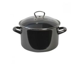 Lonec nizek Princ 20cm/ 3,1l, s stek. pokrovom 
