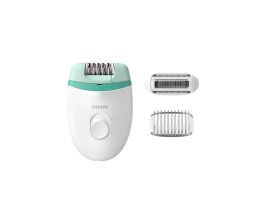 Depilator Philips BRE245/00, žični, bel/zelen

