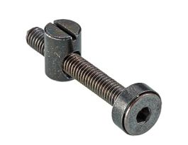 Vijak spojni s pokončno matico M6x50mm, črn (Pak=8kos) 