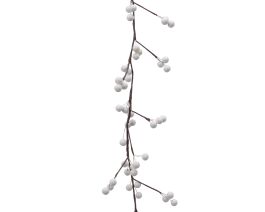 Veja okrasna bele kroglice, 130 cm
