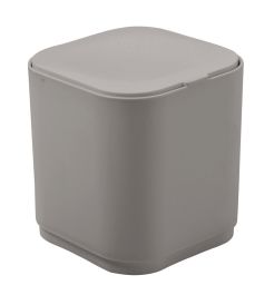 Namizni koš s pokrovom 1,2l SEVENTY bež

