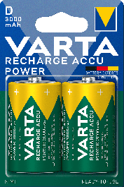 Vložek baterijski ACCU POWER D 3000mAh 2/1