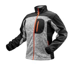 Jakna pletena s softshell oblogo, Neo Tools št.XL/54