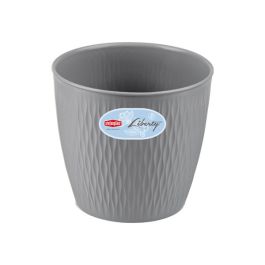 Lonec cvetlični Liberty fi 20 x H19 graphite, Stef.
