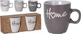 Lonček za kavo Home,150ml, set 2/1
