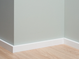 Letev L201 - bela CUBIC 40, 2400x16x40mm za vse laminate EGGER 