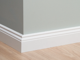 Letev L201 - bela HAMBURG 70, 2400x18x70mm za vse laminate EGGER 