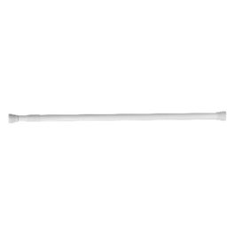 Tirnica za kad zaveso 110 - 200 cm alu bela, TENDANCE