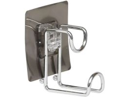 Kljukica zidna s 3M lepilnim trakom INOX Tendance
