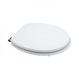 DESKA WC PREMIUM UNIVERZALNA MDF BELA  37.5 x 6 x 44.3 cm