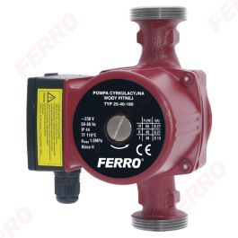 FERRO Obtočna črpalka  25-40 180 0201W
za pitno vodo