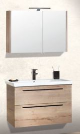 RIO 80 3-delni set  NATUR  7140428+7140528 krom ročaji