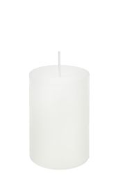 Sveča 6 x 9 Marble white
