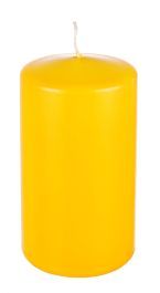 Sveča 6 x 12 Basic yellow
