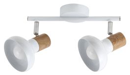 REFLEKTOR HOLLY  2X40W E14 BELA/LES