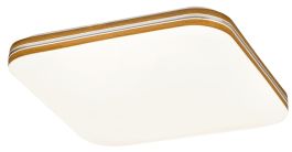 STROPNA SVETILKA OSCAR 18W LED KVADRAT 1350lm 4000k ZLAT 