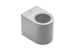 Stenska svetilka TIAGO, inox, GU10, IP54