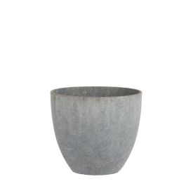 Lonec cvetlični Mica, Bravo, siv, v 26 x š 30,5 cm, Edel.