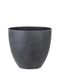 Lonec cvetlični Mica, Bravo, antracit, v 32,5 x š 38 cm, Edel.