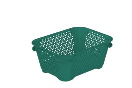 Košara mrežasta za shranjevanje Mirko  16x12x7cm A7, pvc, zelena, (