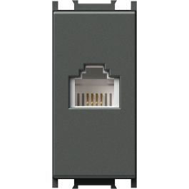 Vtičnica MODUL telefonska KS
RJ11 6/4 1M antracit