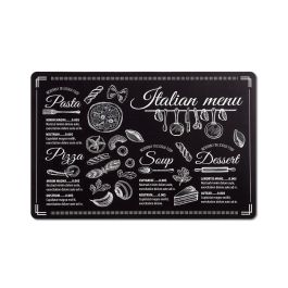 Pogrinjek Italian menu 43x28, pvc

