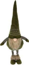 Figura božična palček zelen,  90 cm, Koo.