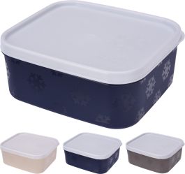 Škatla za shranjevanje/zmrzovanje 700ml, pvc, 3 barve
