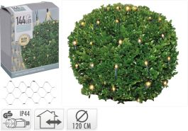 Lučke 144 led toplo bela zavesa 120 cm, IP44, Koo.
