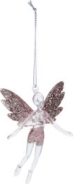 Okrasek za jelko angel 12 cm, set 2/1, Koo.