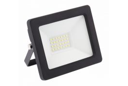 Reflektor LED G-TECH 30W, 2400lm 4000K ČRN IP65