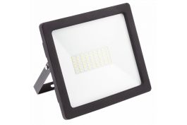 Reflektor LED G-TECH 50W, 4000lm 4000K ČRN IP65