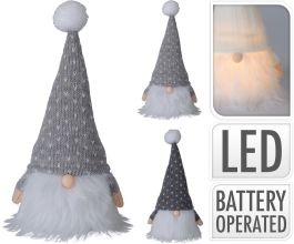 Figura božična palček led 25 cm, Koo.