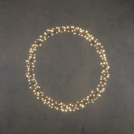 Venček okrasni 150 led toplo bela, fi 40 cm,  Edel.