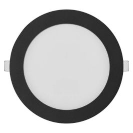 Panel LED črn vgradni NEXXO, okrogel 12,5W 1000Lm 3CCT, IP40