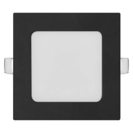 Panel LED črn vgradni NEXXO, kvadraten 7W 450Lm 3CCT, IP40 Emos