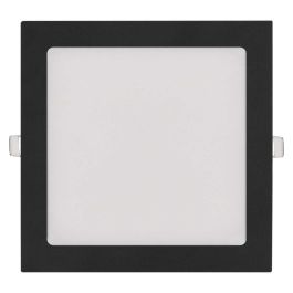 Panel LED črn vgradni NEXXO, kvadraten 18W 1500Lm 3CCT, IP40