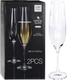 Kozarec za penino Crystalline set 2/1, 200ml

