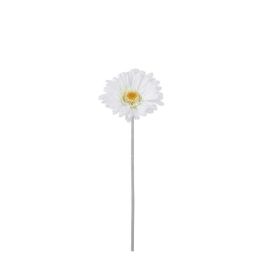 Cvetje umetno Mica, gerbera bela 51 cm, Edel.