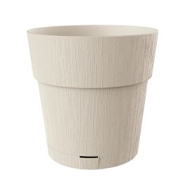 Lonec cvetlični Ethica fi 25 x H25 beli, Stef.